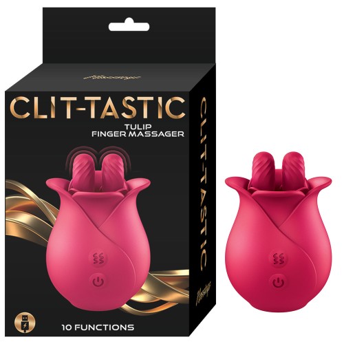 Clit-Tastic Tulip Rechargeable Finger Massager