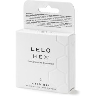 Condones Originales Lelo Hex para Protección Mejorada