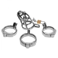 Master Series Chastity Cock Cage for Secure Play