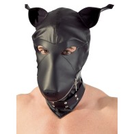 Imitation Leather Dog Mask