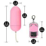 Huevo Vibrador Rosa Control Remoto 10 Funciones