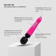 Doxy Die Cast Wand Rechargeable for Powerful Portable Pleasure