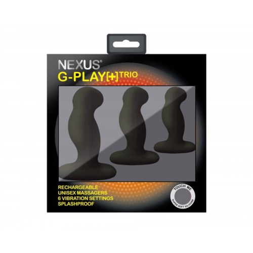 Nexus G Play Trio Vibrating Prostate Massagers for Ultimate Exploration