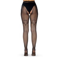 Duchess Lace Suspender Tights for Elegance