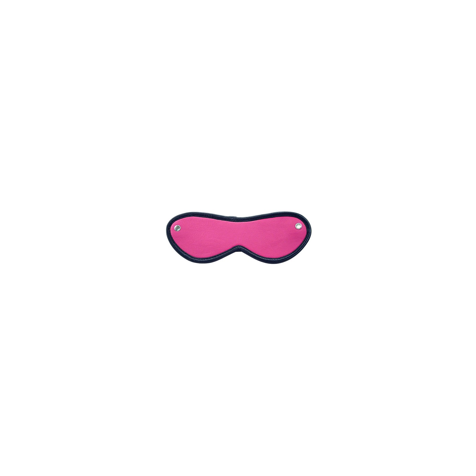 Pink Leather Blindfold for Sensory Play