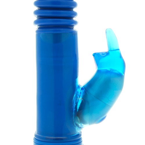 Deep Stroker Rabbit Vibrator Blue for Ultimate Pleasure