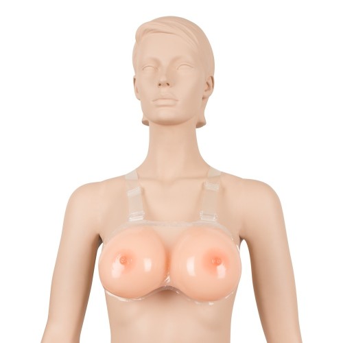 Strap-On Silicone Breasts 1200g for Realistic Appearance