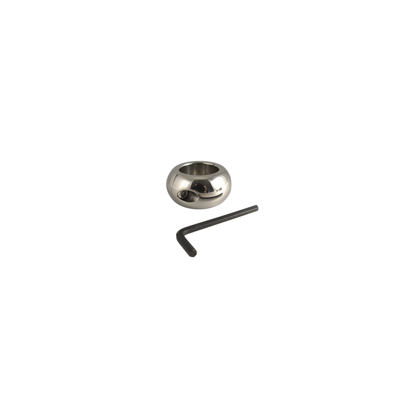 Donut Stainless Steel Ball Stretcher - Enhance Sensation