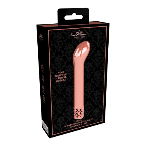 Royal Gems Jewel Rechargeable G Spot Bullet for Elegant Pleasure