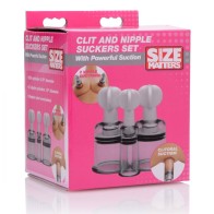 Size Matters Clit and Nipple Sucker Set - Ultimate Pleasure