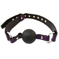 Rouge Garments Purple Ball Gag for Restraint