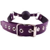 Rouge Garments Purple Ball Gag for Restraint