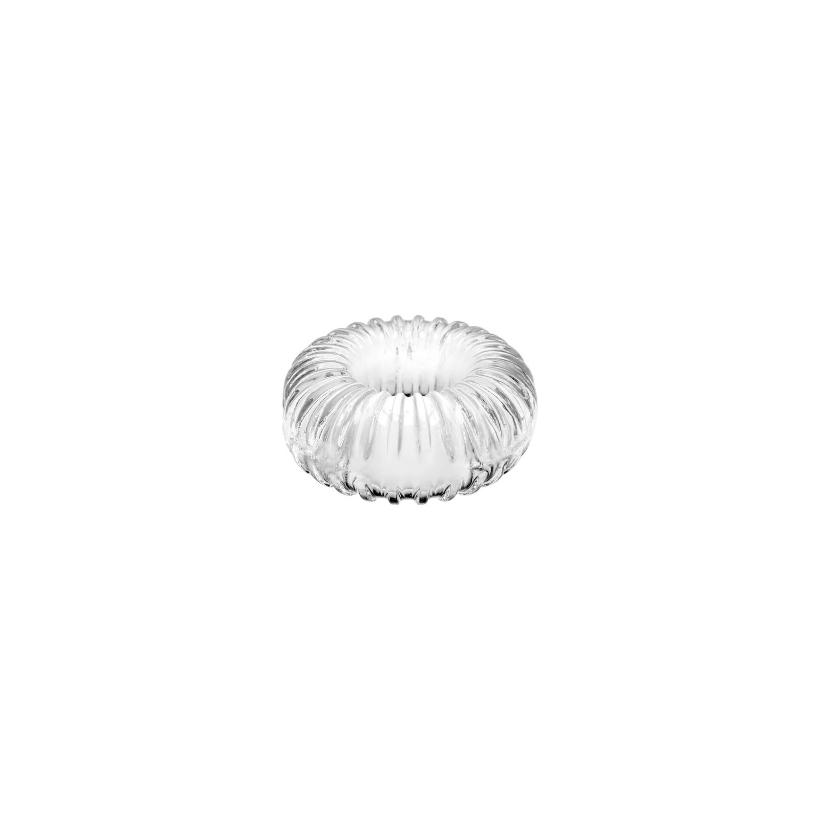 Perfect Fit Ribbed Clear Ring for Enhanced Pleasure