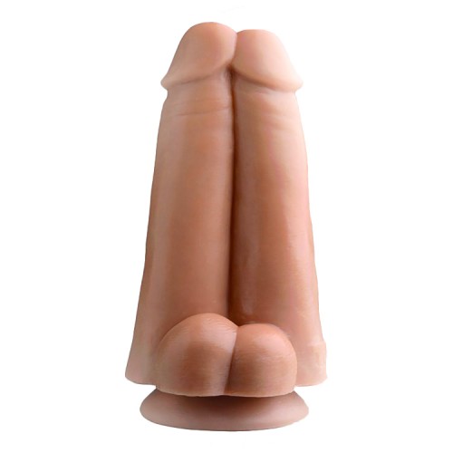 XR Tom Of Finland Dual Dicks Dildo