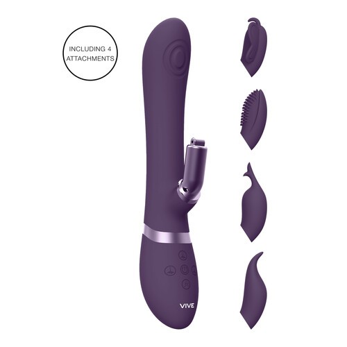 Vive Etsu Interchangeable Rabbit Vibrator