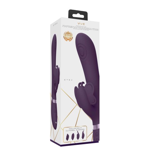 Vibrador Conejo Intercambiable Vive Etsu