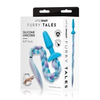 Furry Tales Unicorn Tail Silicone Butt Plug