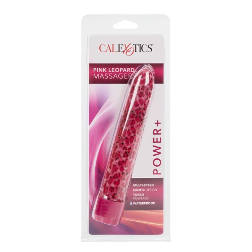 Vibrador Masajeador Leopardo Rosa