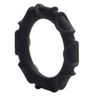 Atlas Anillo para el Pene de Silicona Negra