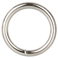 Medium Silver Cock Ring for Erection Support