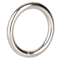 Medium Silver Cock Ring for Erection Support