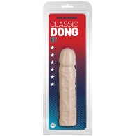 Classic 8-Inch Flesh Pink Dong for Realistic Pleasure