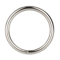 Large Silver Cock Ring for Ultimate Performance Enhancement