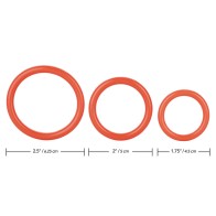 Tri-Rings Set of Three Cock Rings - Elevate Your Pleasure