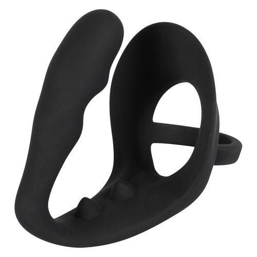 Anillo de Pene y Plug Anal Black Velvets