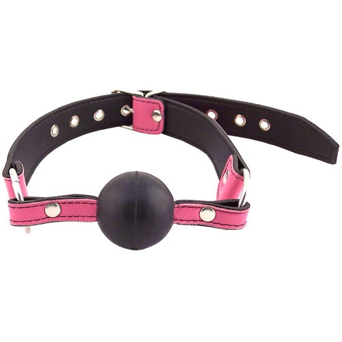 Rouge Garments Pink Ball Gag for BDSM