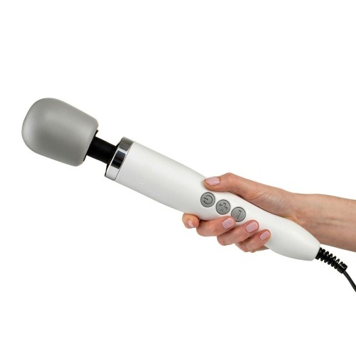 Masajeador Doxy Wand Blanco para Relajación Potente