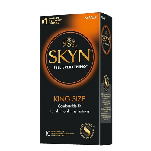 SKYN King Size Latex Free Condoms Pack of 10