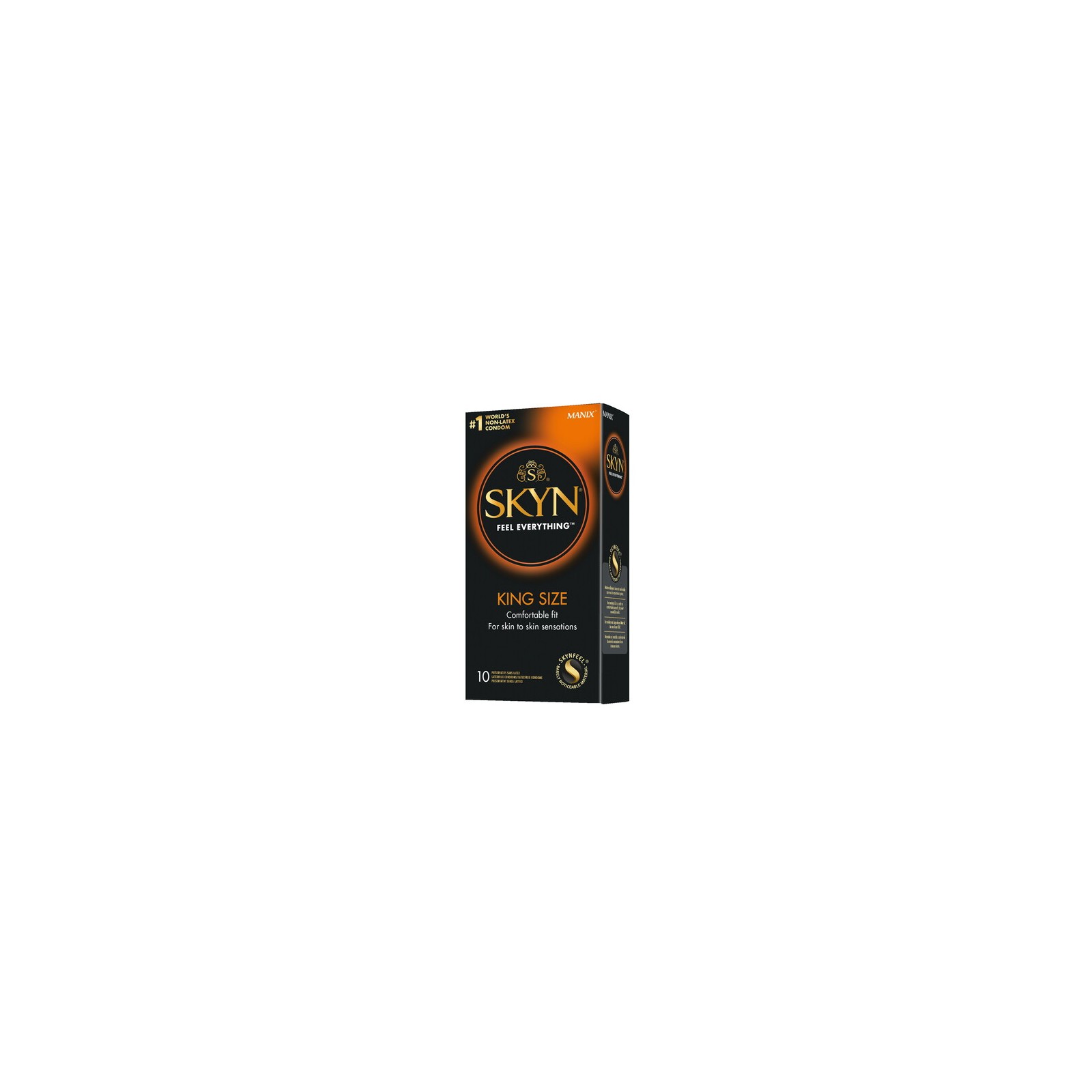 Condones SKYN Sin Látex King Size Paquete de 10