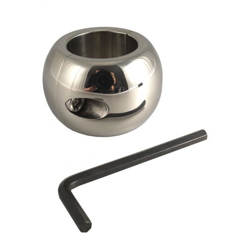 Donut Stainless Steel Ballstretcher for Enhanced Pleasure