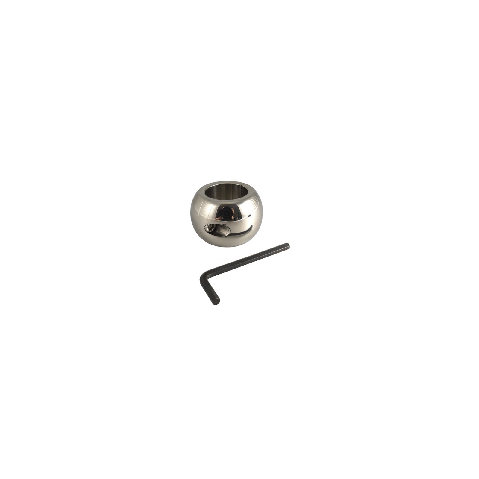 Donut Stainless Steel Ballstretcher for Enhanced Pleasure