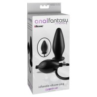 Plug Anal Inflable de Silicona para Juego Mejorado