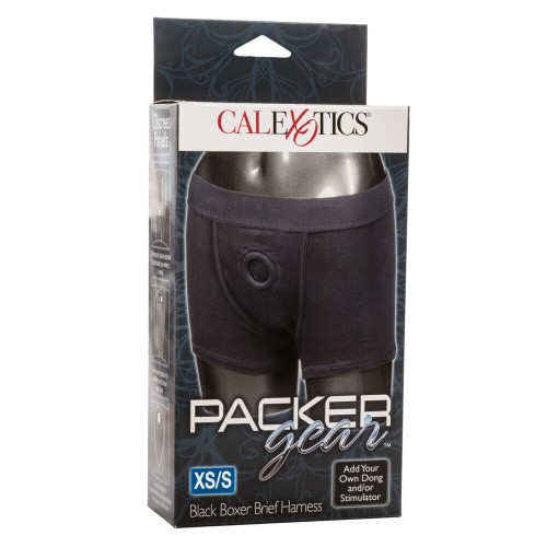 Packer Gear Boxer Harness Black XS to S