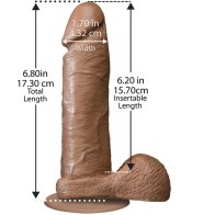 The Realistic Cock 6 Inch Dildo for Lifelike Sensations