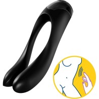 Satisfyer Candy Cane Finger Vibrator - Versatile Pleasure