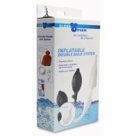 Sistema de Enema Doble Bulbo Inflable de Silicona Clean Stream