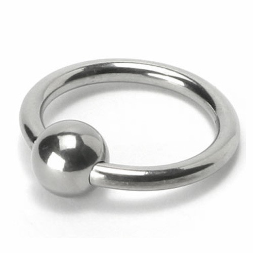 Steel Ball Head Ring for Max Sensation