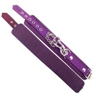 Rouge Garments Purple Wrist Cuffs