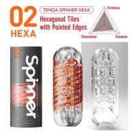 Tenga 02 Hexa Spinner for Unique Sensations