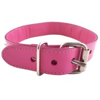 Rouge Garments Pink Studded O-Ring Collar