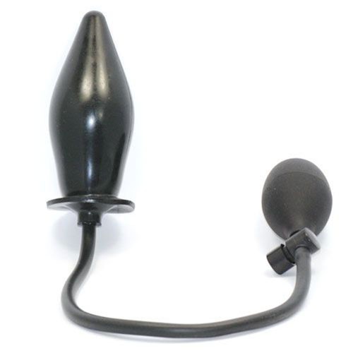 Plug Anal Inflable Negro Pump N Play - Placer Ajustable