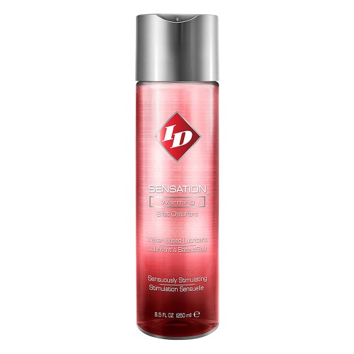 Lubricante Térmico ID Sensation 8.5 oz - Mejora la Intimidad