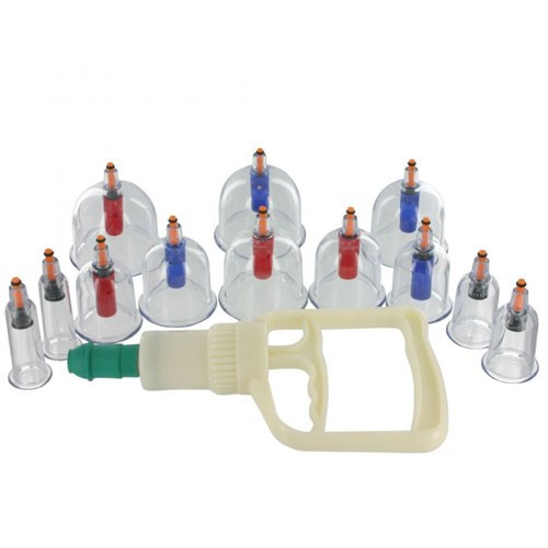 12 Piece Cupping System for Versatile Stimulation