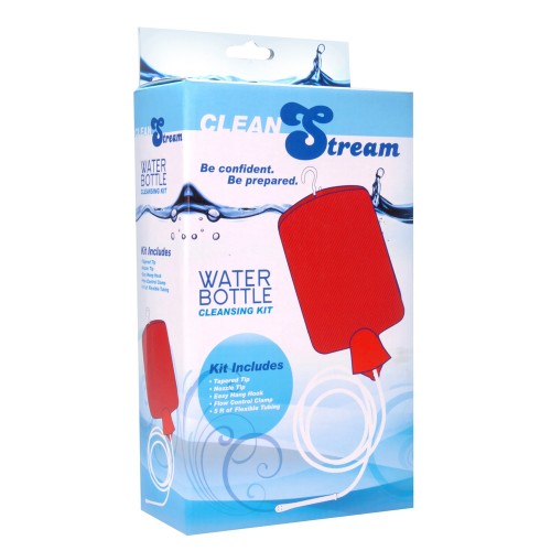 Kit de Ducha con Botella de Agua Clean Stream | Solución Completa de Higiene