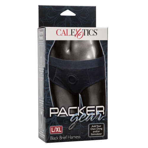 Packer Gear Brief Harness for Dual Penetration