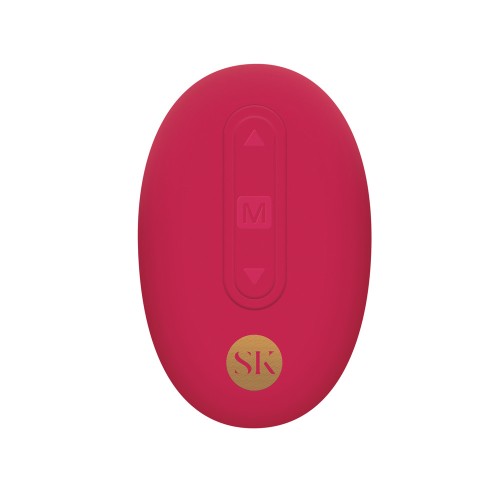 Plug Anal Rosebud con Control Remoto Secret Kisses para Placer Intenso